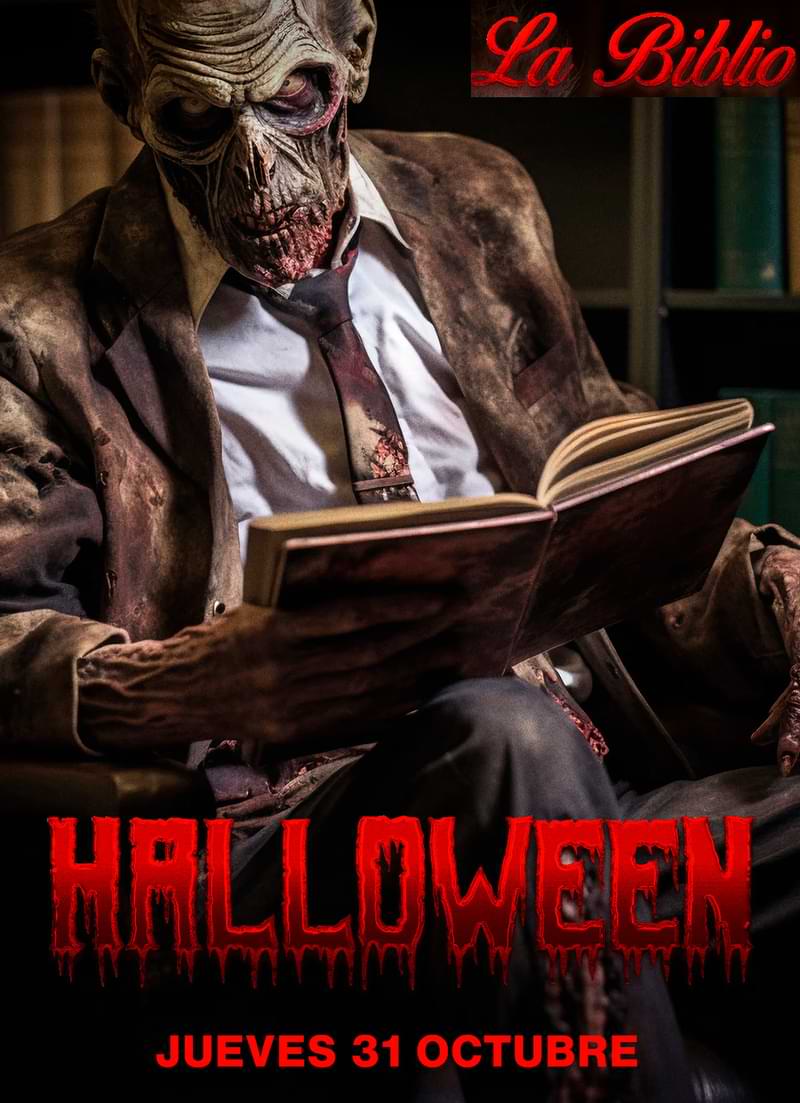 the halloween library